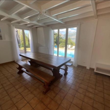 Villa Avec Piscine, Vue Lac Et Montagne Sévrier エクステリア 写真
