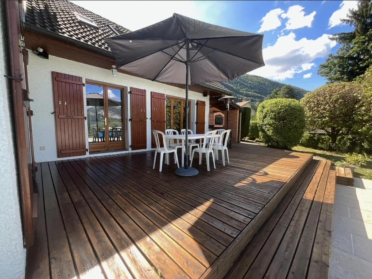 Villa Avec Piscine, Vue Lac Et Montagne Sévrier エクステリア 写真